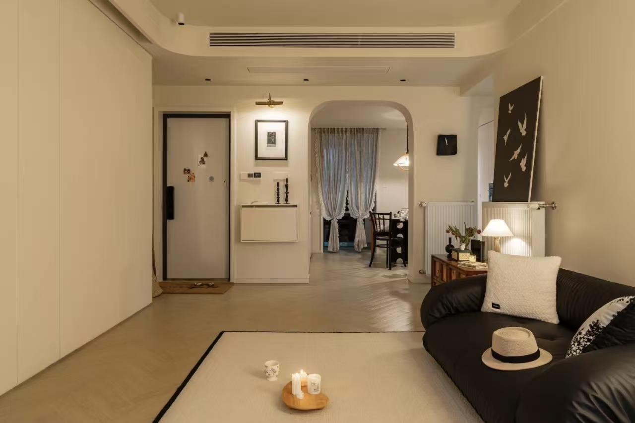 爆改82m²二手房，双洄游动线，打造个性中古风！