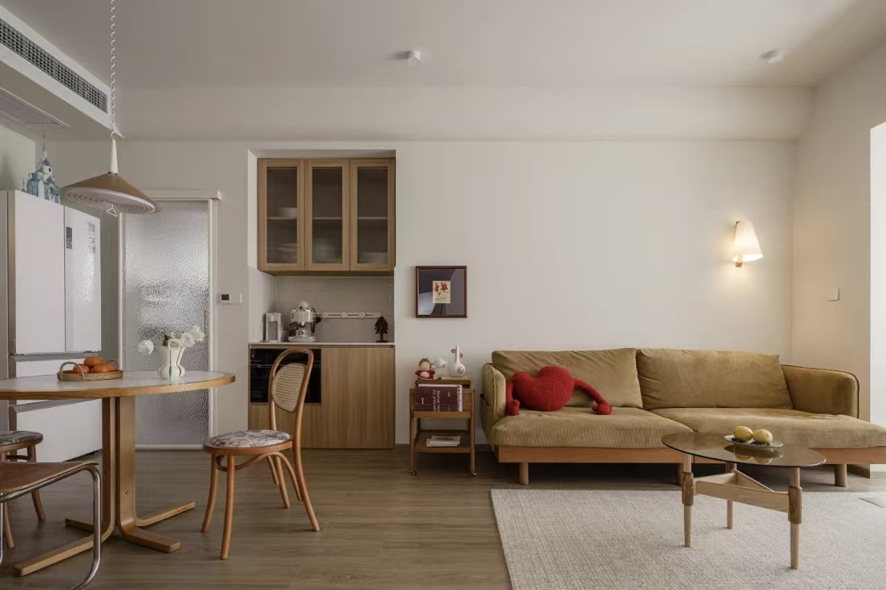 84m²原木风，满载温馨与惬意生活！