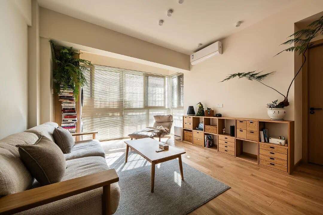 60㎡一屋两人一室倾心，日式治愈小家